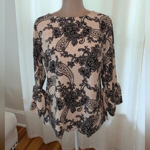 Roz & Ali Paisley Blouse, NWT